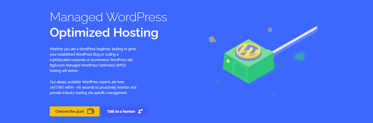 BigScoots - Managed WordPress Optimized Hosting