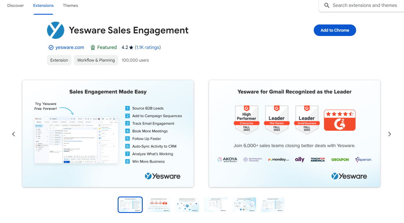 Yesware Email Tracking - Chrome Extension