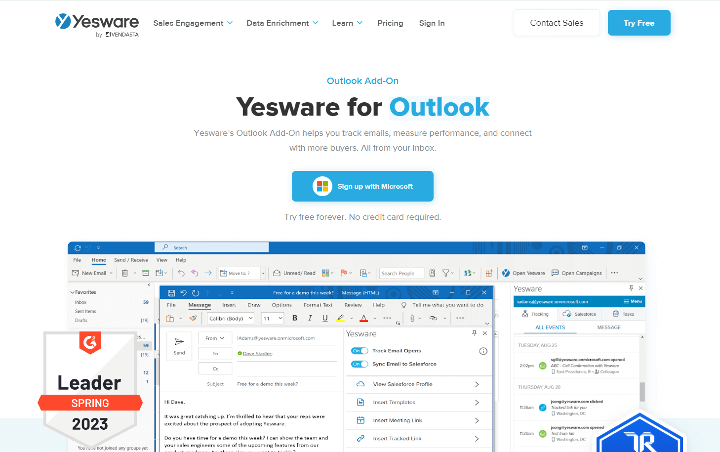 Yesware Email Tracking - For Outlook