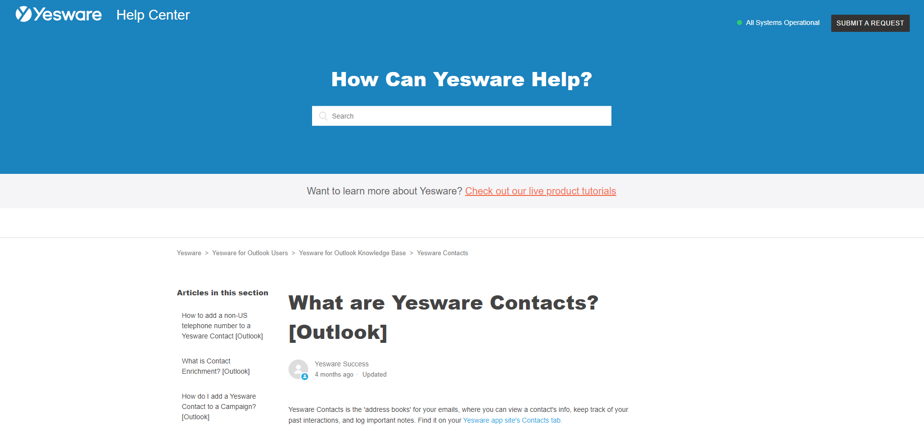 Yesware Email Tracking - Support