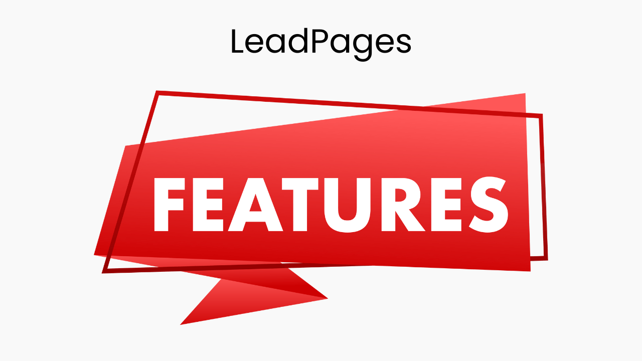 LeadPages Review - Features