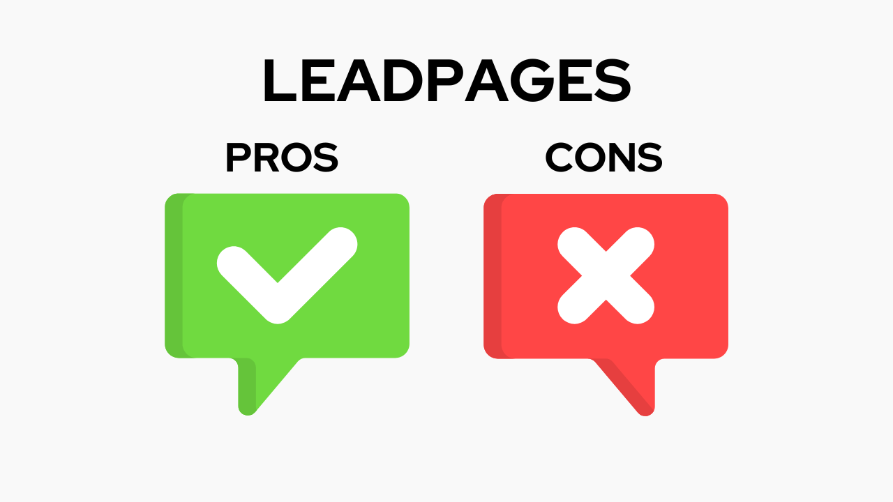 LeadPages Review - Pros and Cons